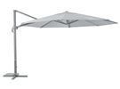 Zahradní slunečník PARADISE průměr 400 cm světle šedý